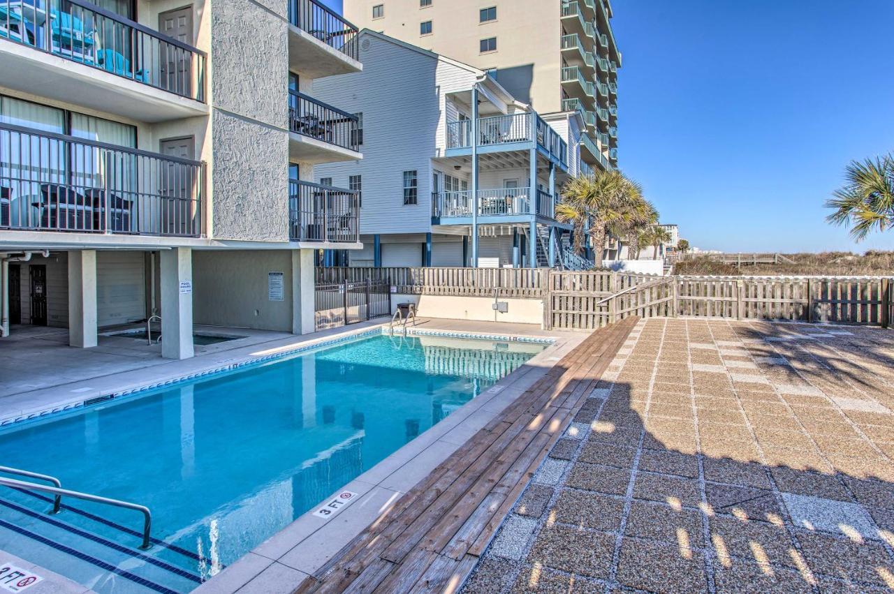 Luxury Myrtle Beach Condo Oceanfront With Hot Tub! Exteriör bild